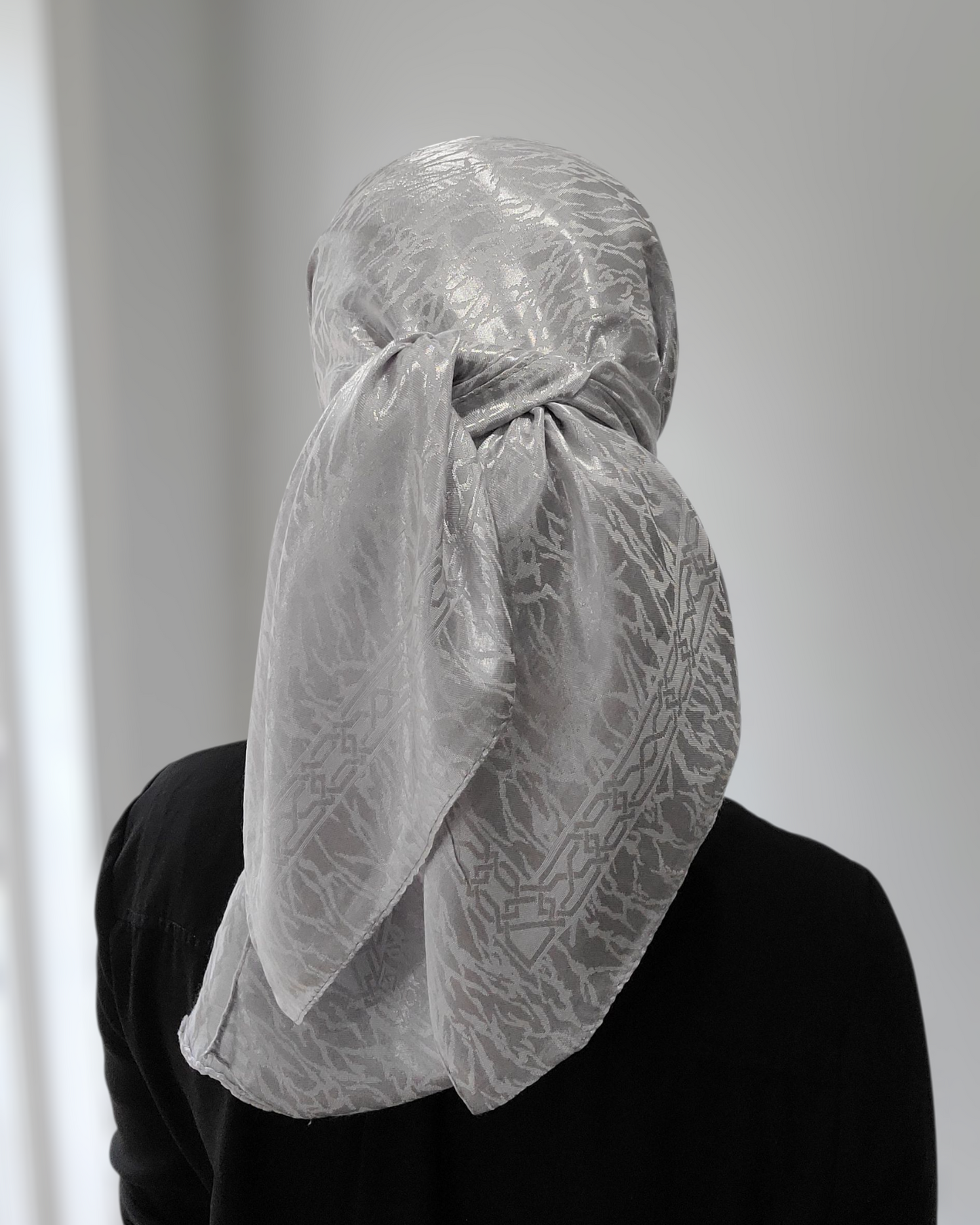 Metallic Mirage Square Scarf