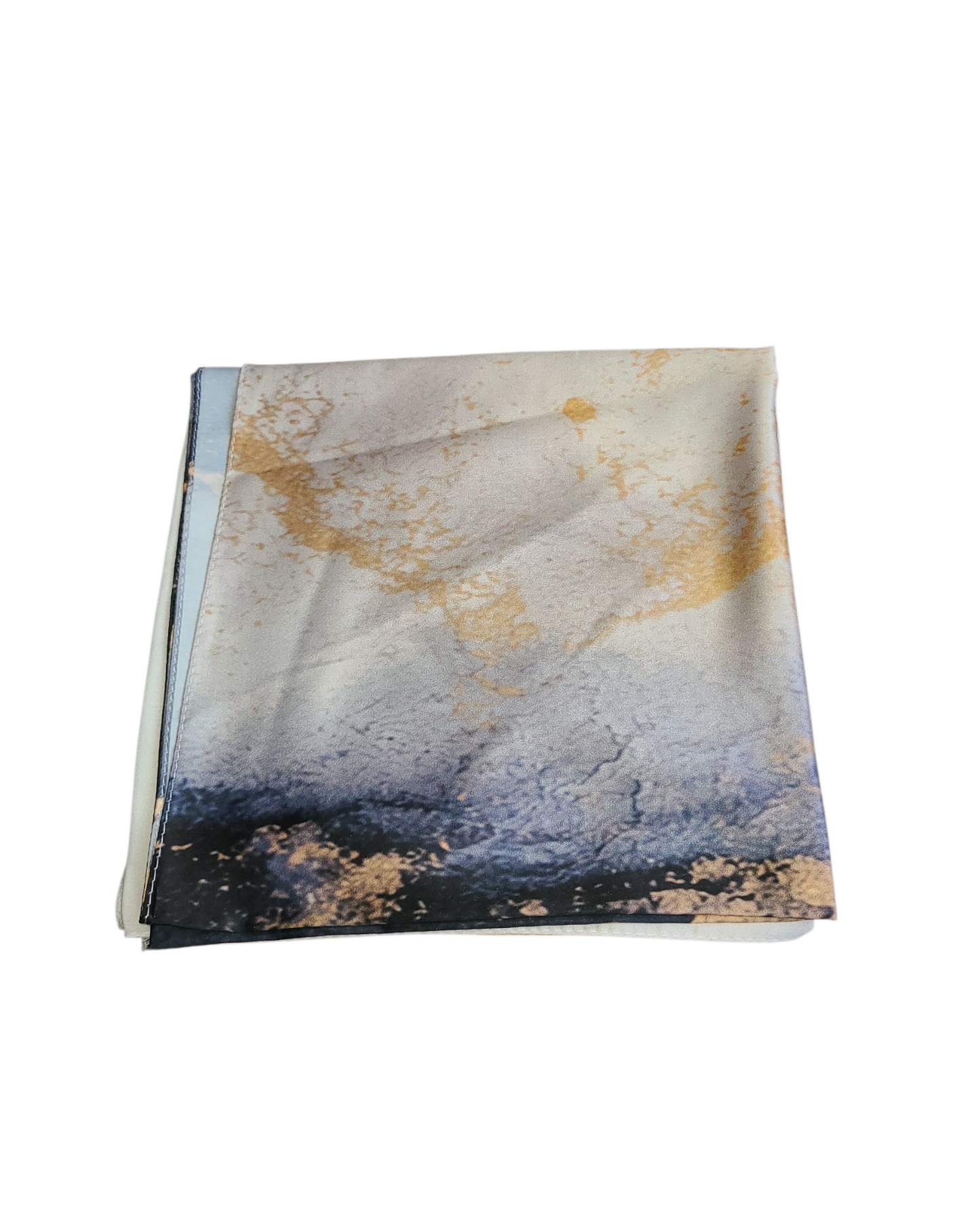 Marble & Silk Square Scarf