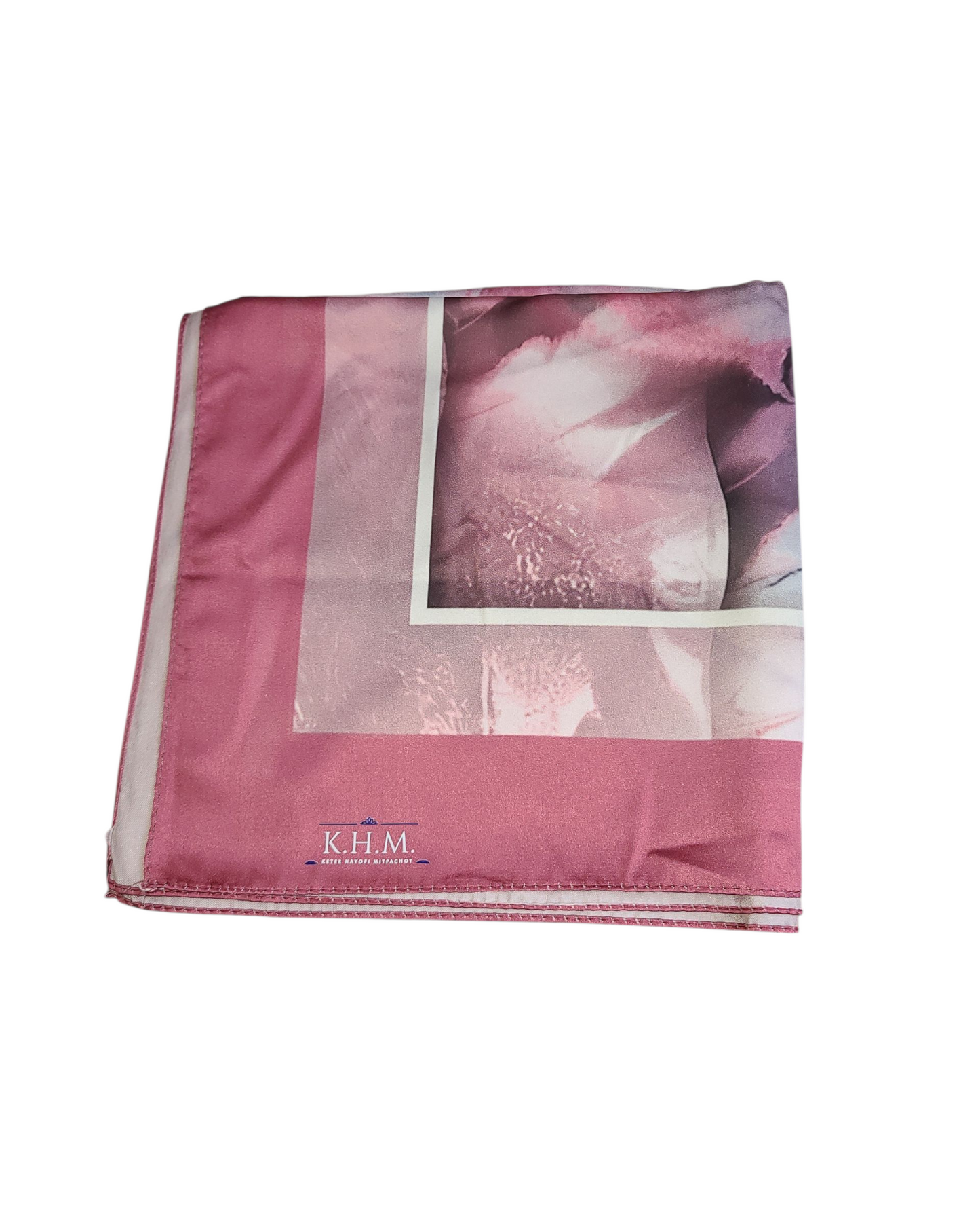 Wine & Sea Satin Square Scarf