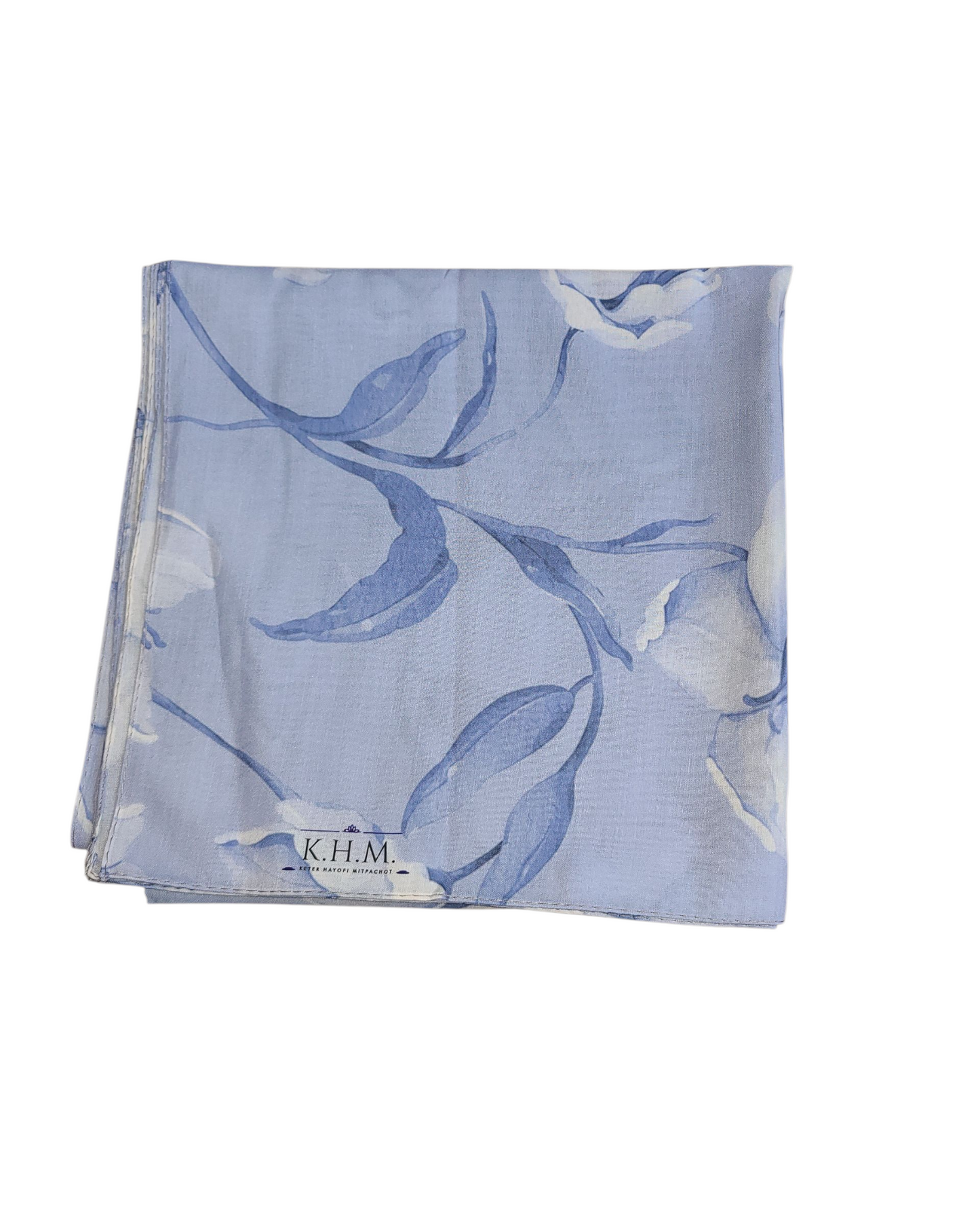 Zanel Leaf Square Scarf - Keter Hayofi Mitpachot