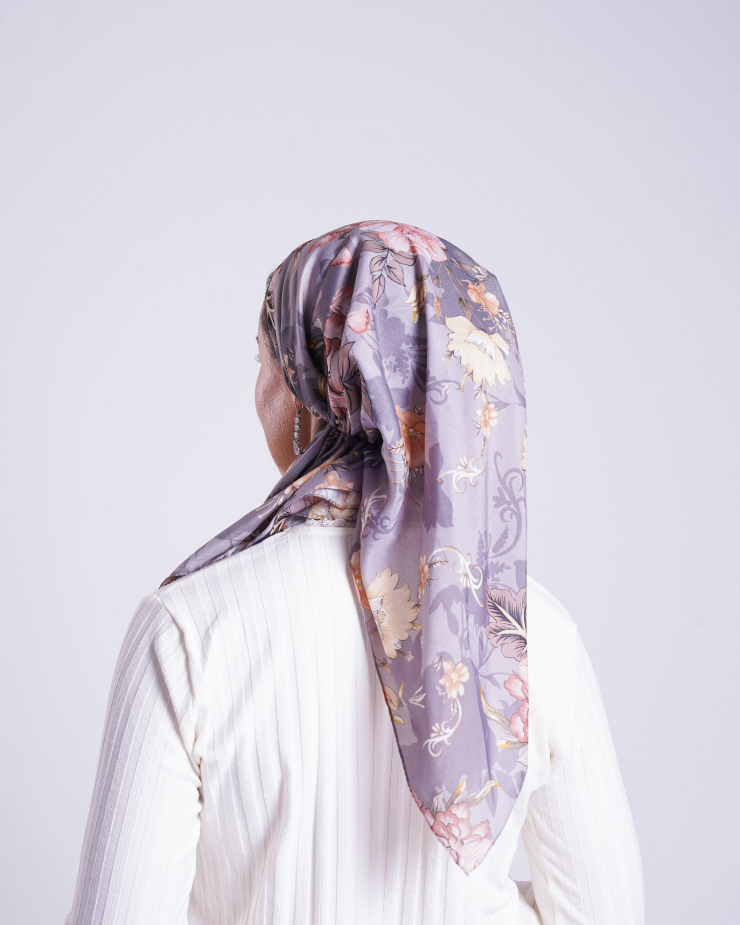 Floral Fantasy Pretied Scarf