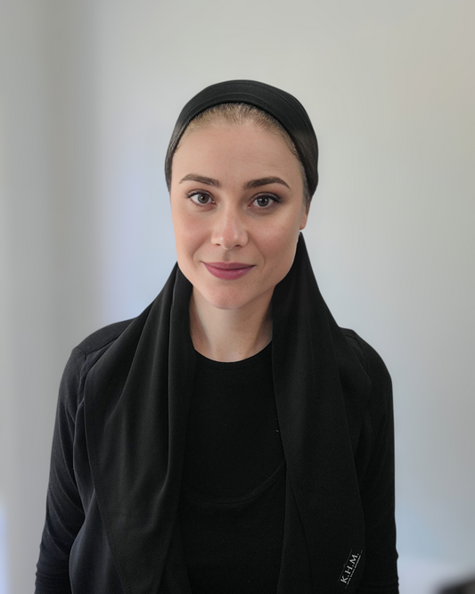 Dri-Fit Workout Pretied Scarf-Long Tails - Keter Hayofi Mitpachot