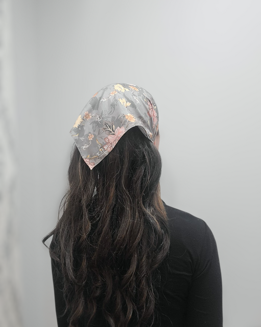 Floral Fantasy Pretied Bandana