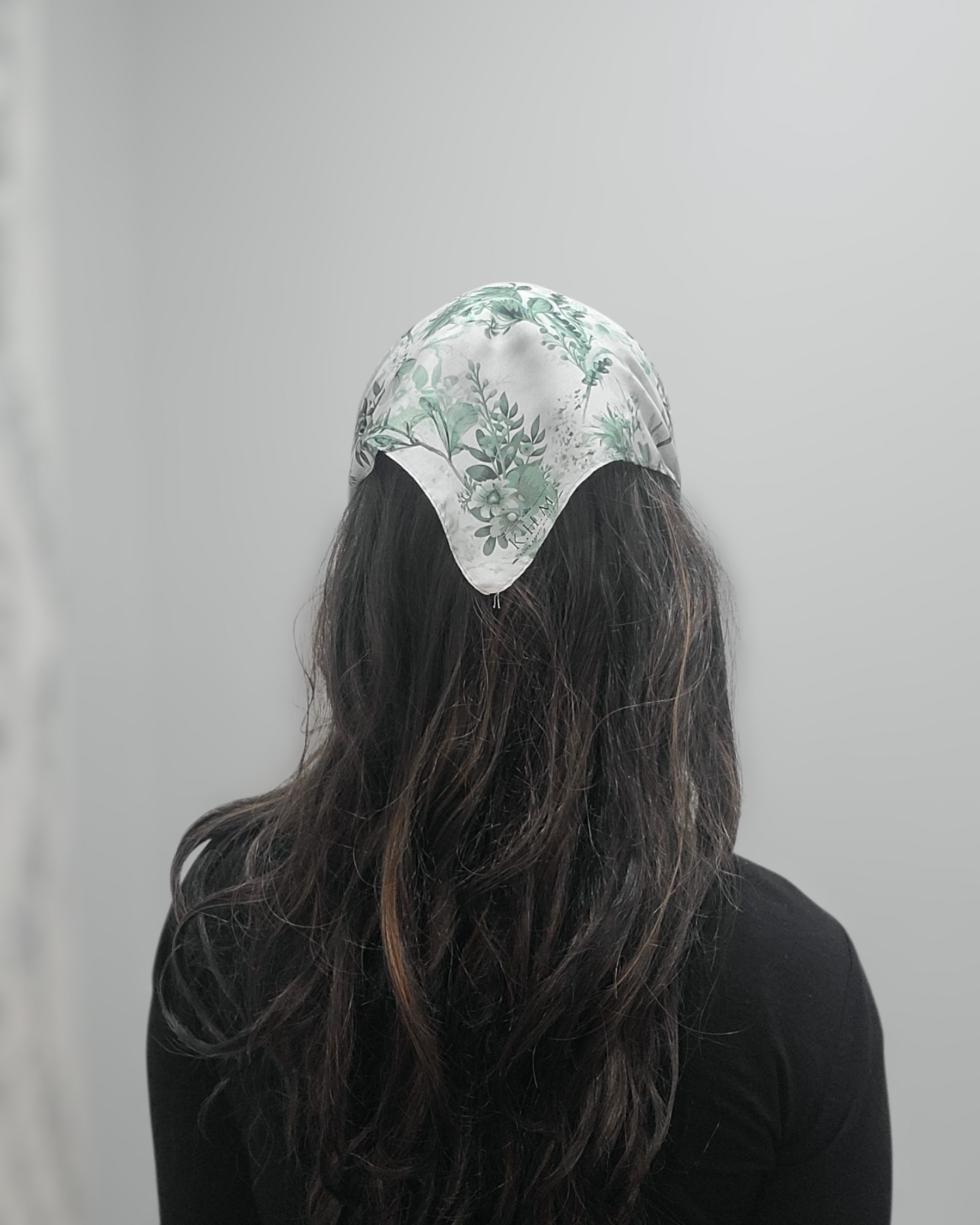 Green Garden Pretied Bandana