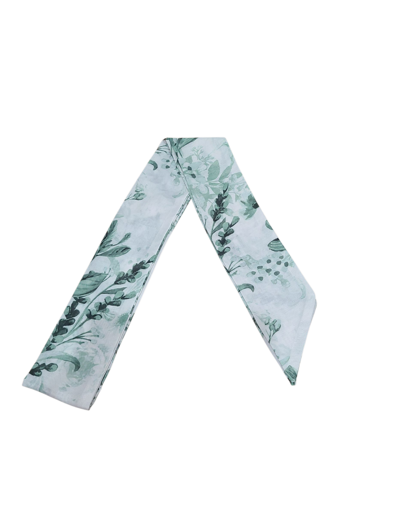 Green Garden Headband Scarf