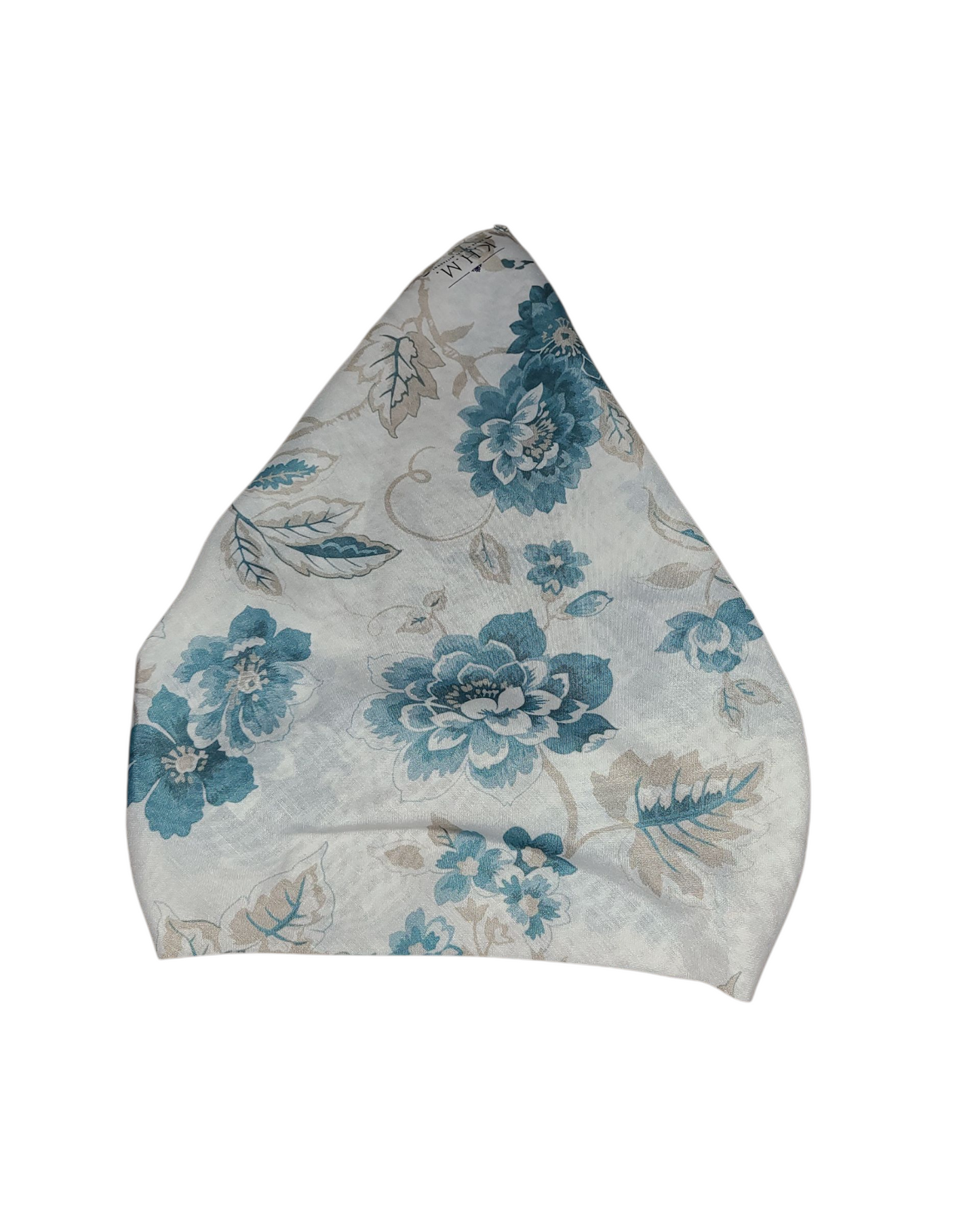 Teal Bouquet Pretied Bandana - Keter Hayofi Mitpachot