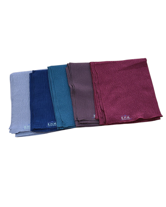 Crisp Cotton Square Scarf