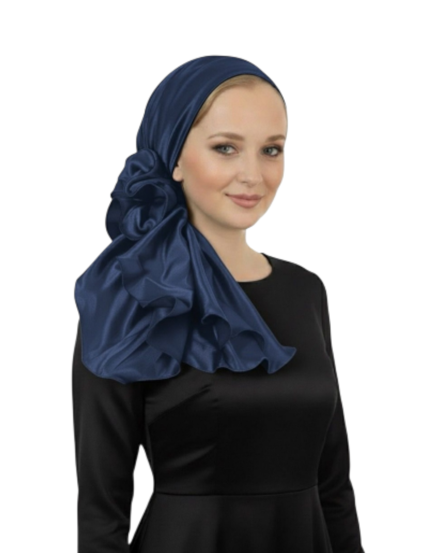 Rinati Lakel Silk Scarf with Scrunchie