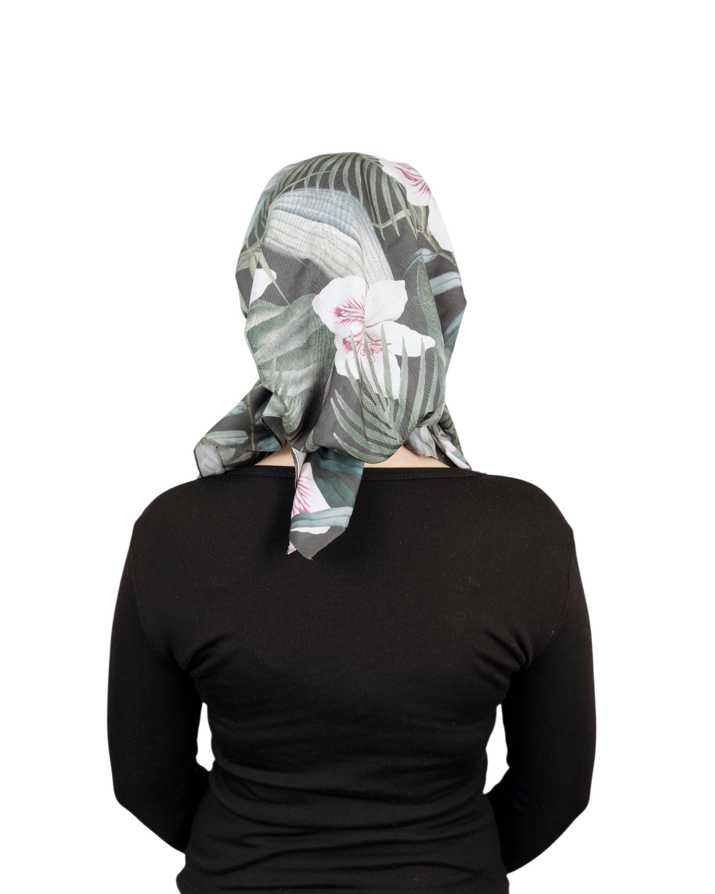 Green Safari Pretied Scarf - Keter Hayofi Mitpachot