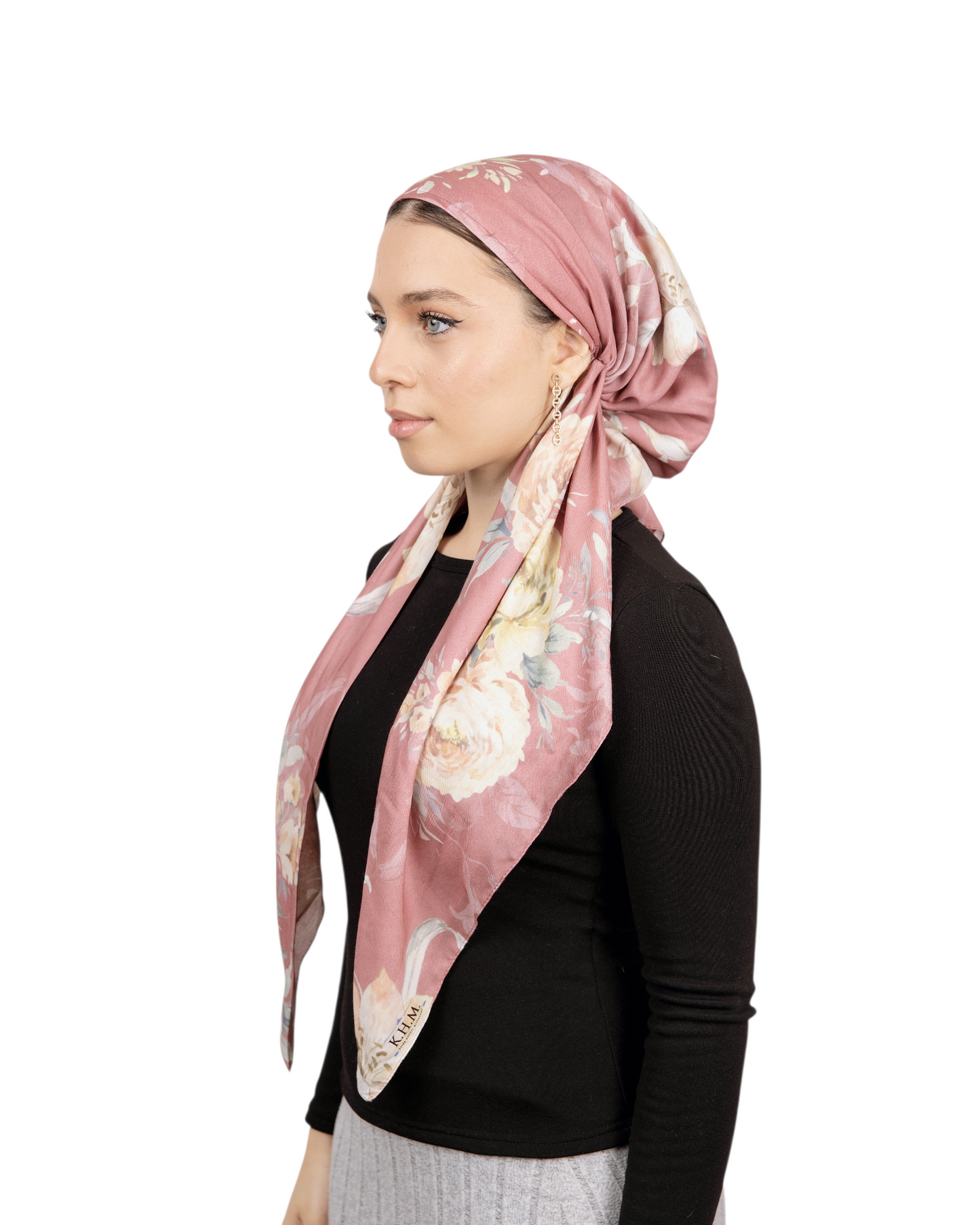 Lily Bloom Pretied Scarf - Keter Hayofi Mitpachot