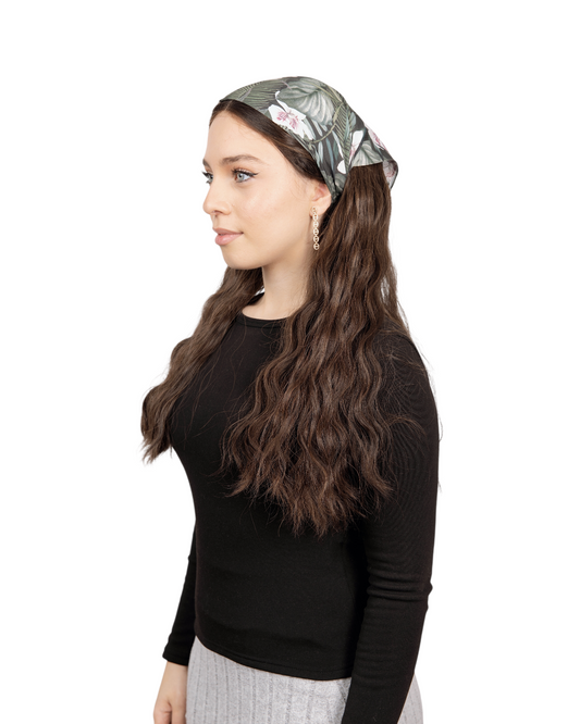 Green Safari Pretied Bandana