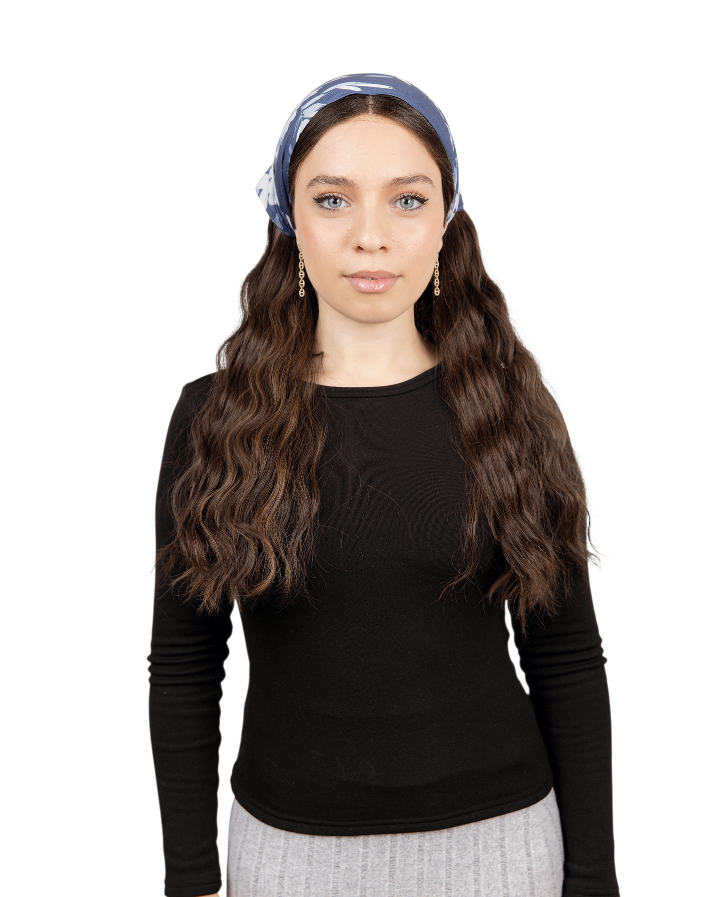 Cloud Flora Pretied Bandana