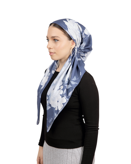 Cloud Flora Pretied Scarf