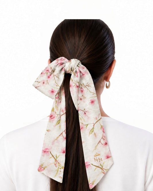 Cherry Blossom Headband Scarf - Keter Hayofi Mitpachot