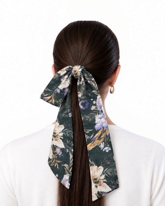 Twilight Bloom Headband Scarf - Keter Hayofi Mitpachot