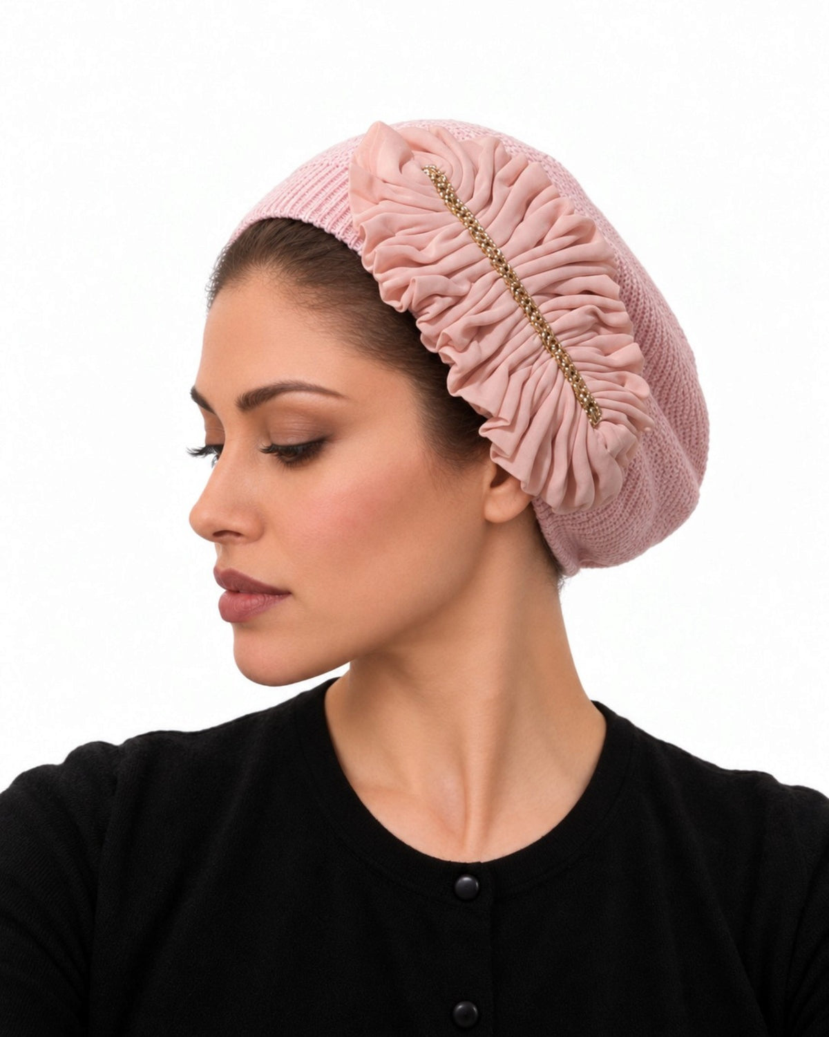 Standard Size Pink French Beret