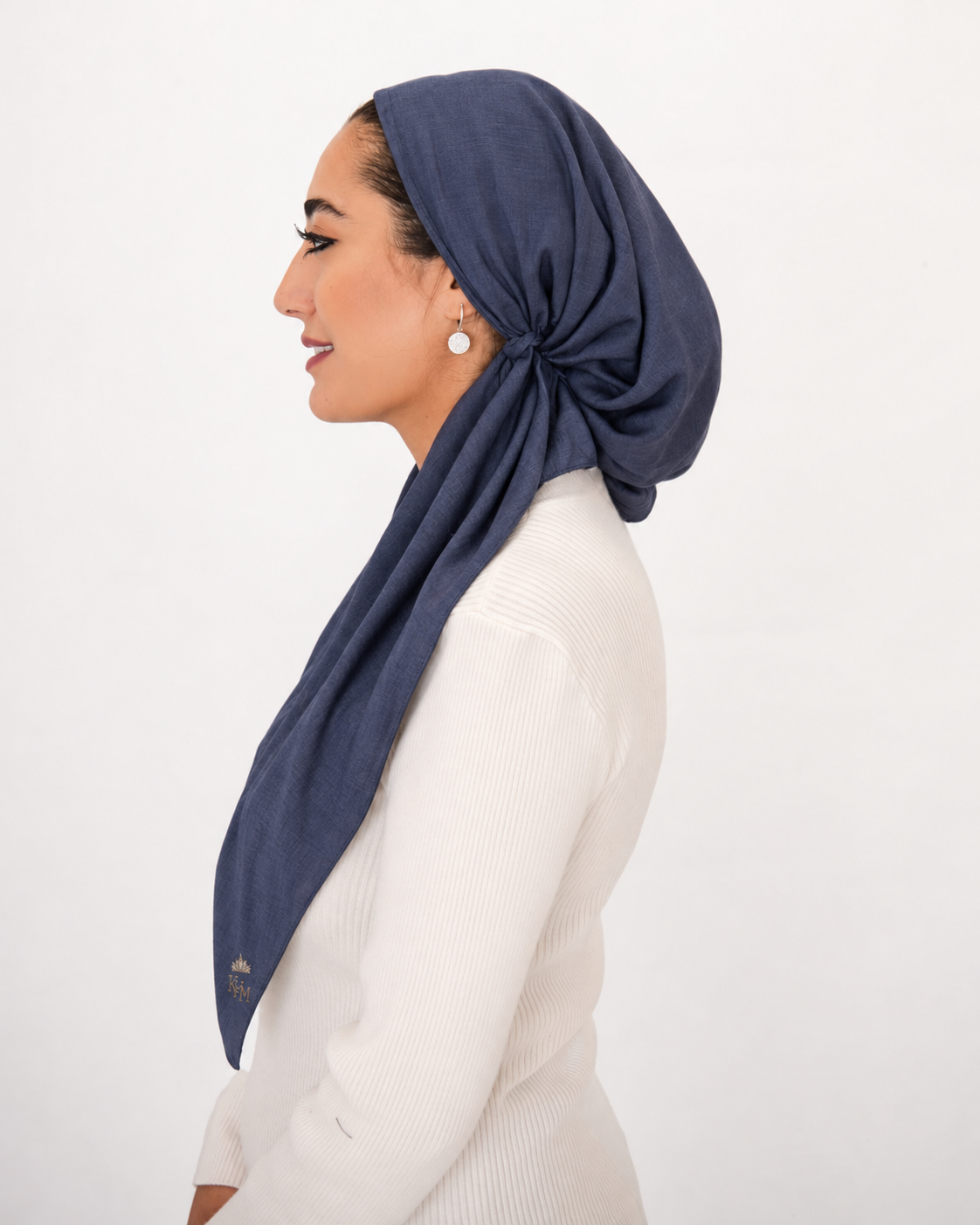 Lightweight Solid Adjustable Pretied Scarf