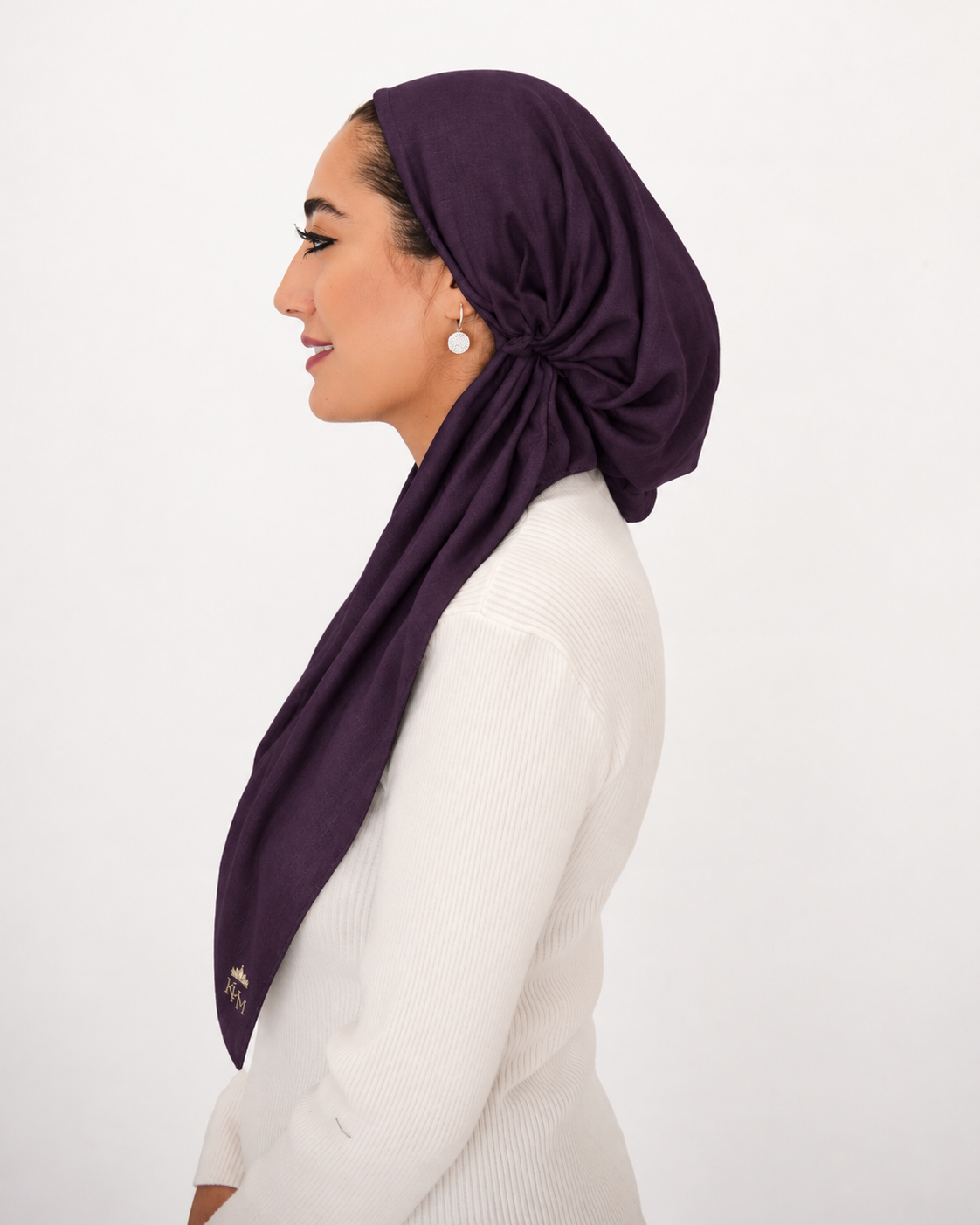 Lightweight Solid Adjustable Pretied Scarf