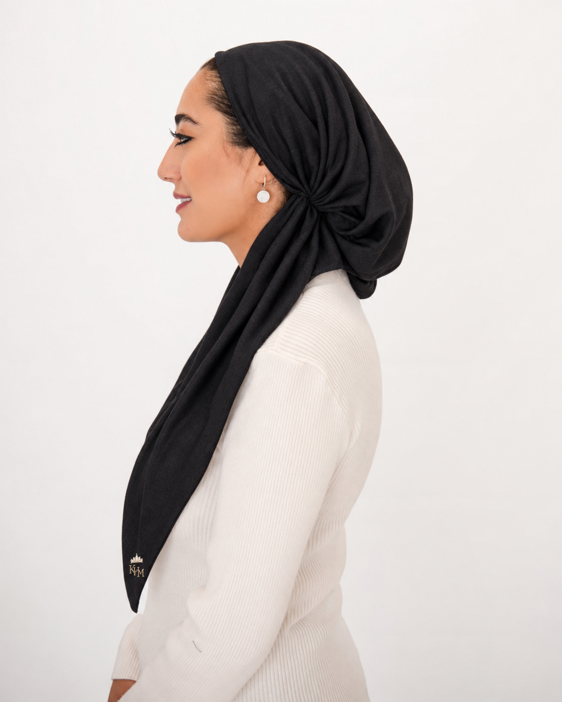 Lightweight Solid Adjustable Pretied Scarf