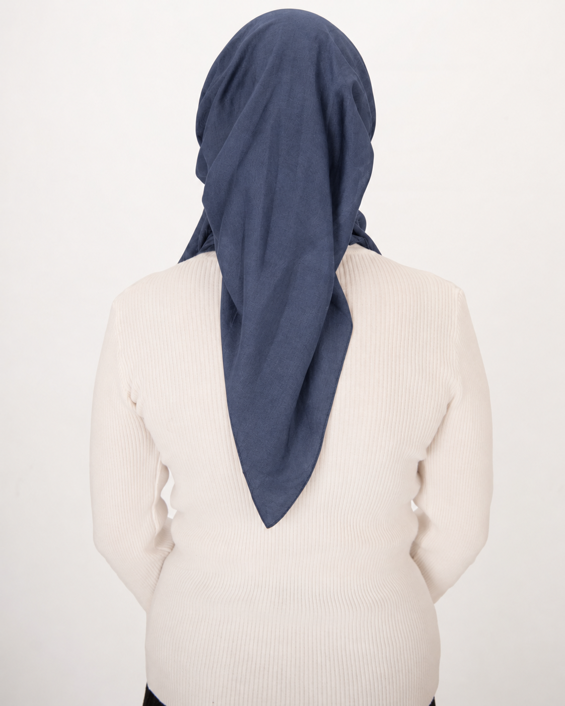 Lightweight Solid Adjustable Open Pretied Scarf