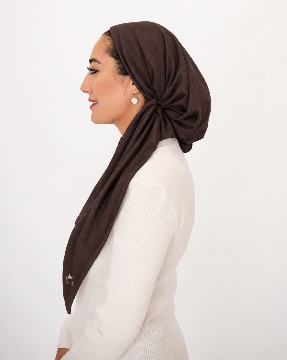 Lightweight Solid Adjustable Pretied Scarf