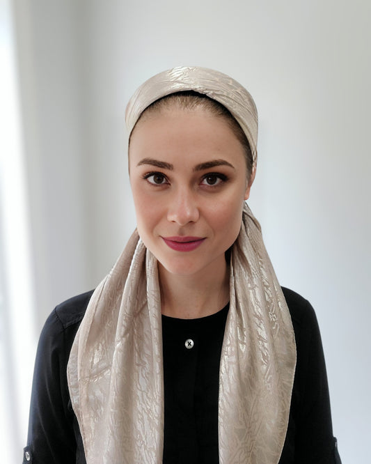 Metallic Mirage Square Scarf